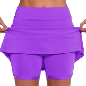 Tennis Skirts for Women high Waisted Ruffle Cotton Ribbed Bike Shorts Women Plus Size Slip Shorts for Women 4x-5x