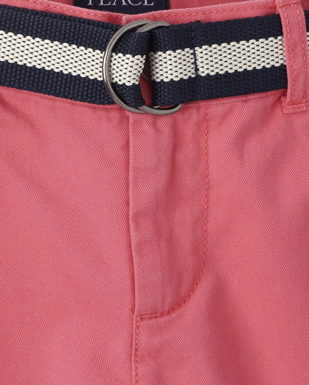 The Children's Place Boys' Belted Chino Shorts