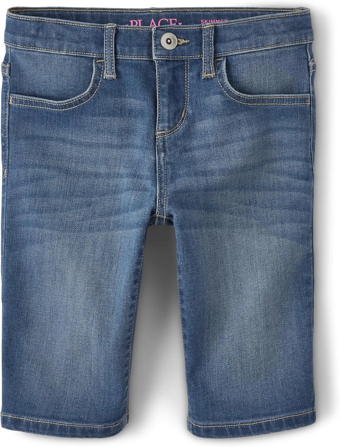The Children's Place Girls' Denim Skimmer Shorts