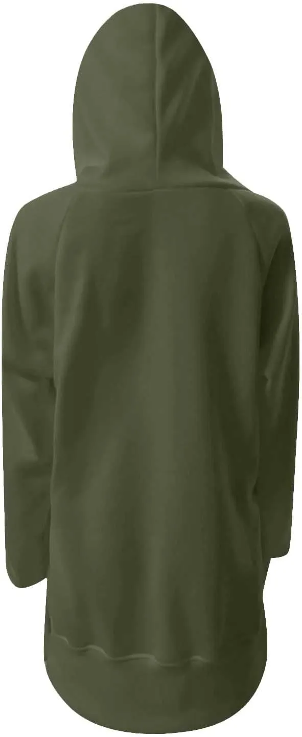 The Warmy Oversized Hoodie Dress for Womens Hoodies Pullover Long Sleeve Hoodies with Pocket