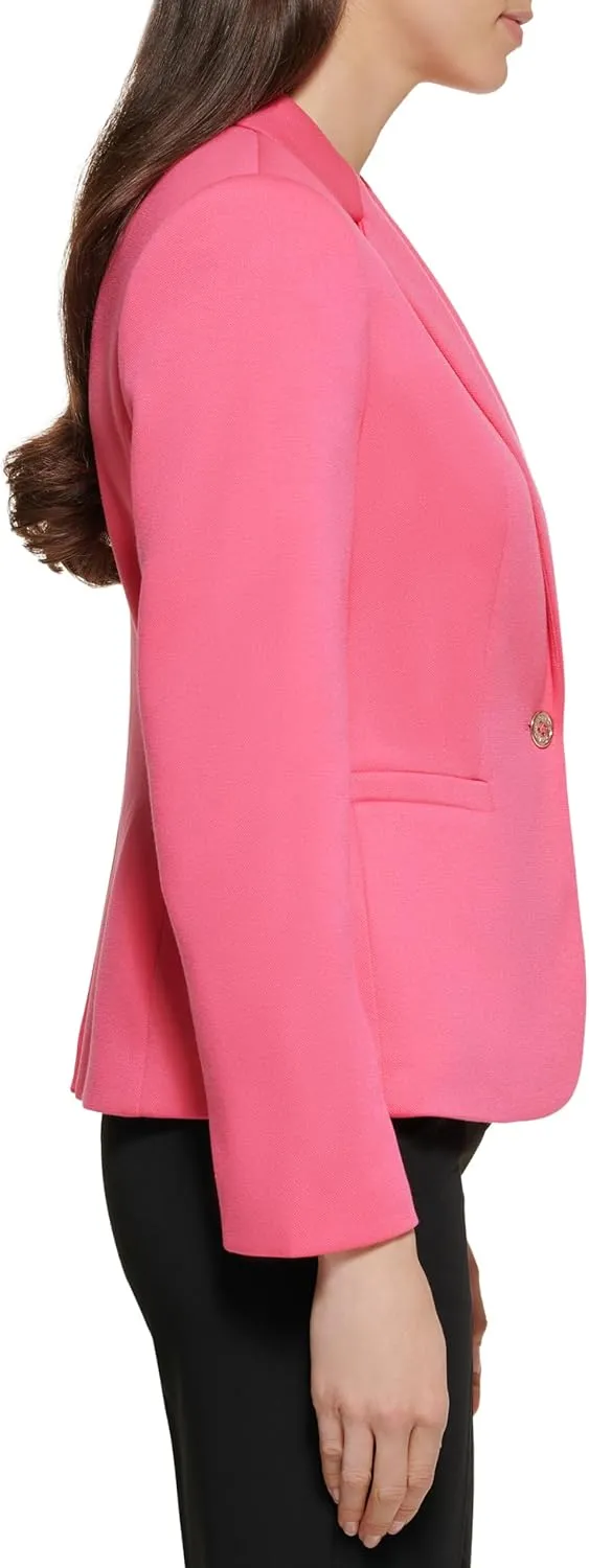Tommy Hilfiger Women's One Button Blazer Jackets