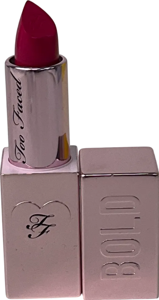 Too Faced Lady Bold Em-power Pigment Lipstick Hopelessly Devoted 3.3