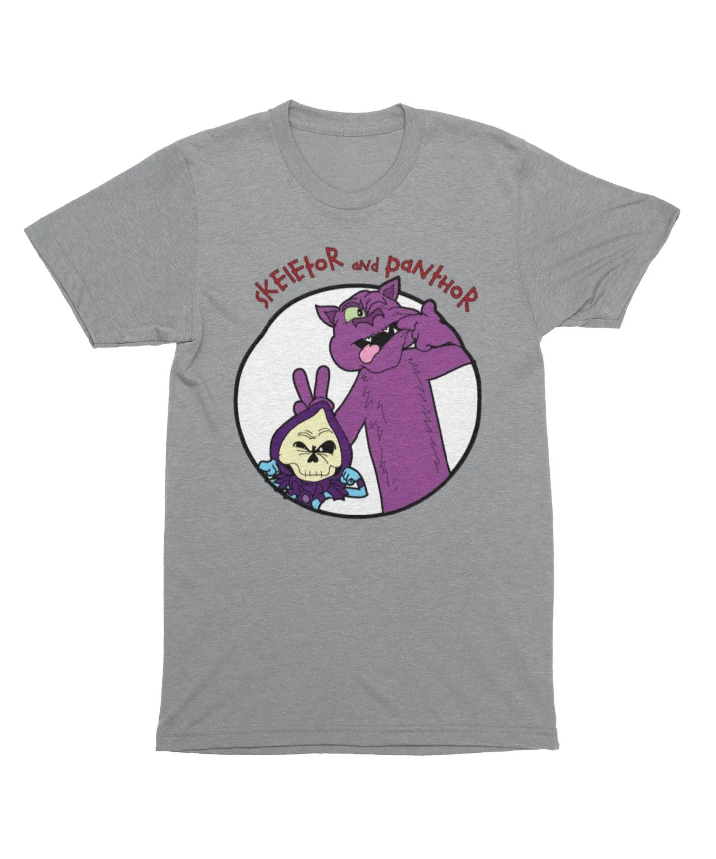 Top Notchy Skeletor and Panther T-Shirt
