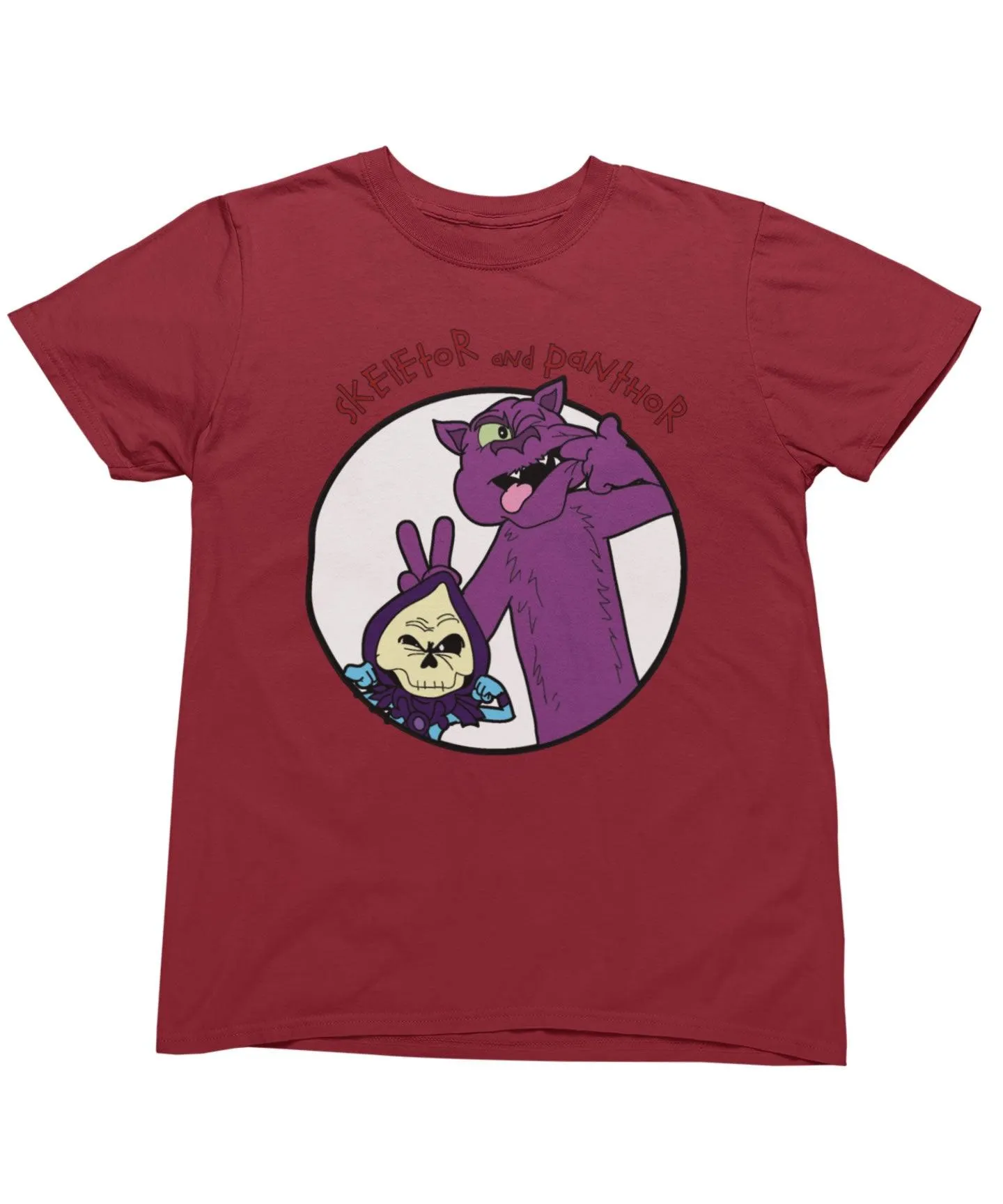 Top Notchy Skeletor and Panther T-Shirt