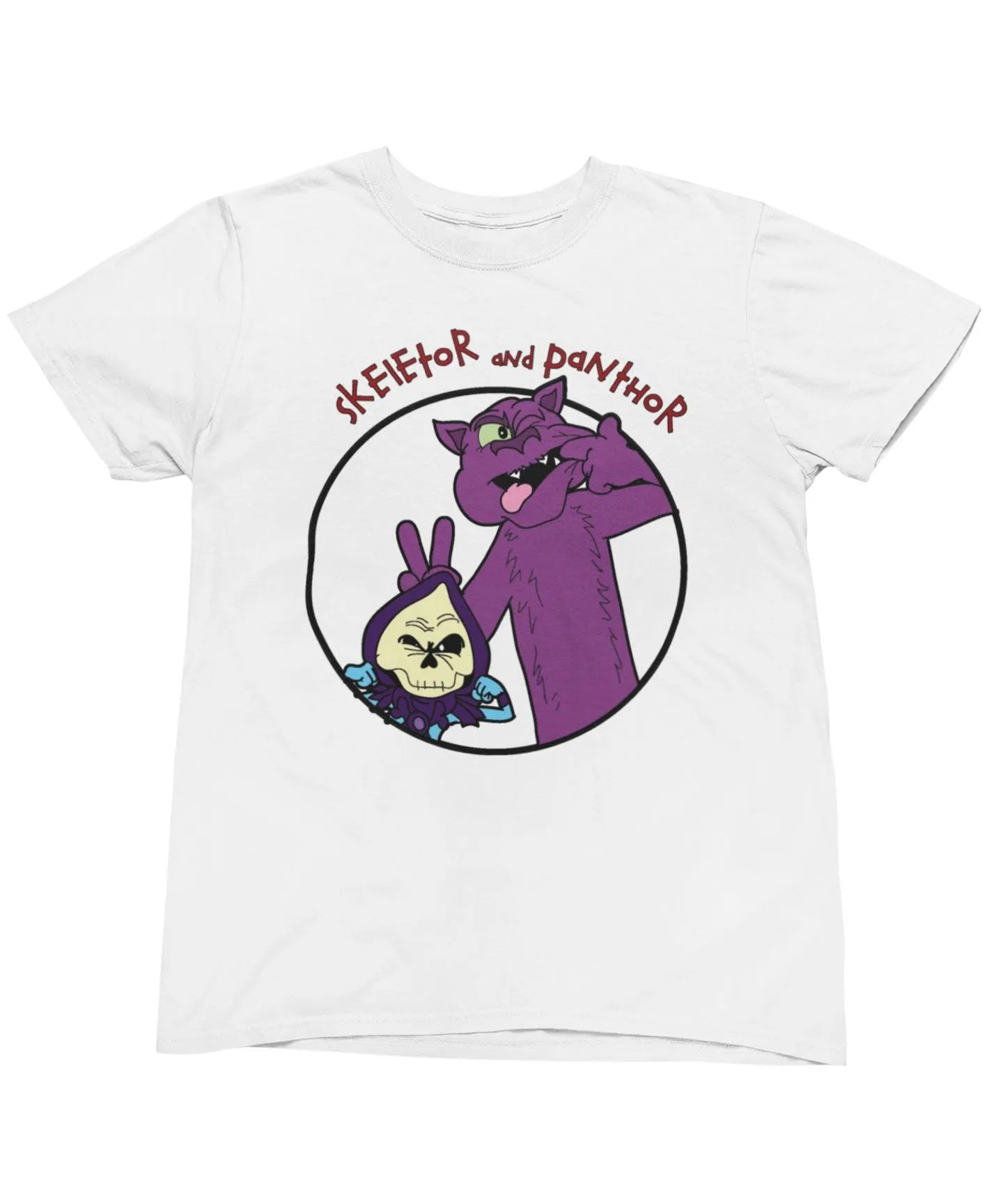 Top Notchy Skeletor and Panther T-Shirt