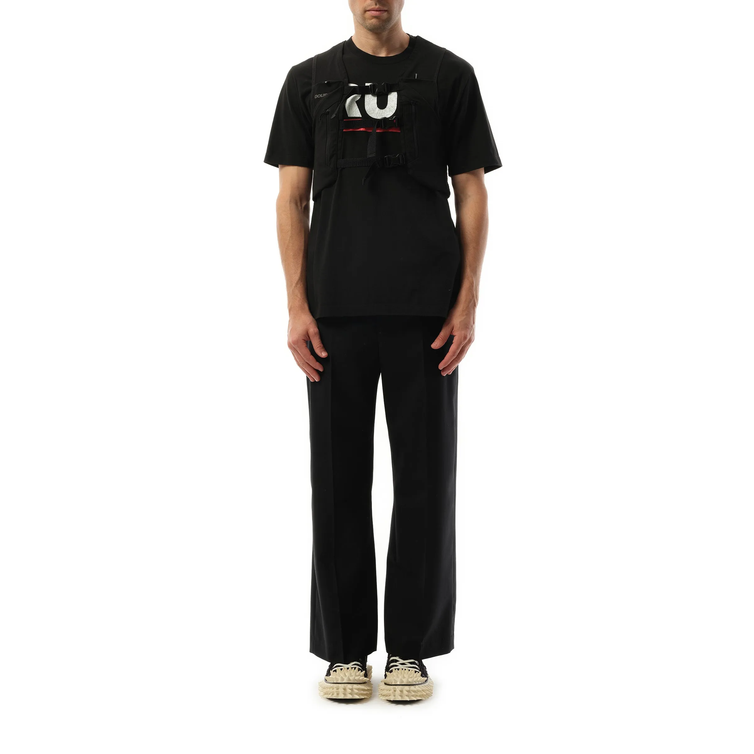 Trail Vest T-Shirt in Black