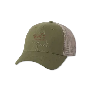 Trucker Hat - Original Outline - Louisiana