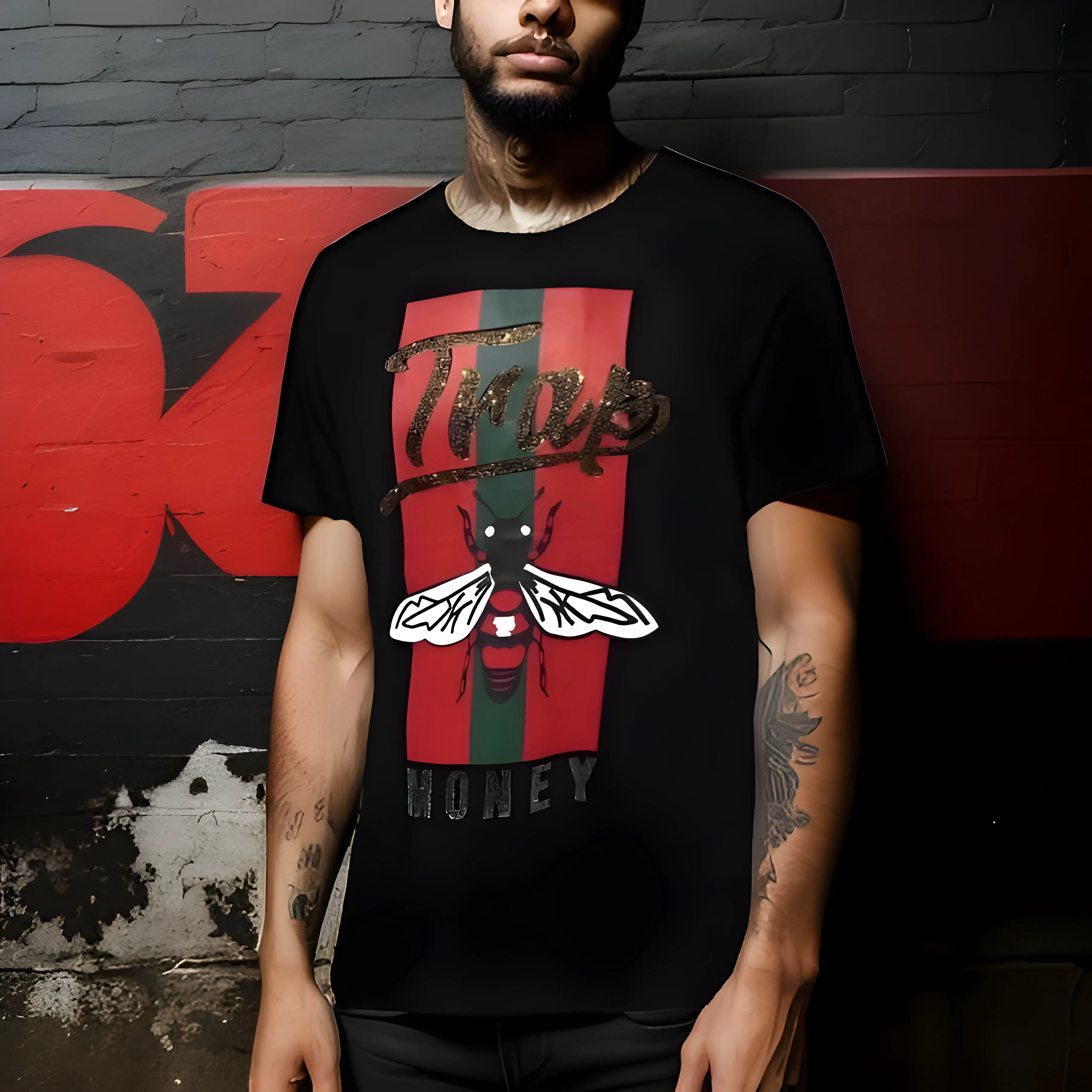 ^UCXX^ (BLACK) ~TRAP MONEY~ SHORT SLEEVE T-SHIRTS