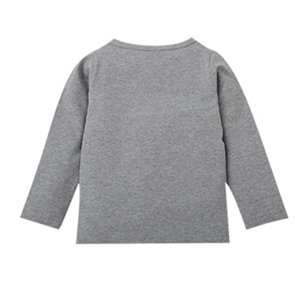 Unisex Cartoon Printed Long Sleeve T-shirts Wholesale