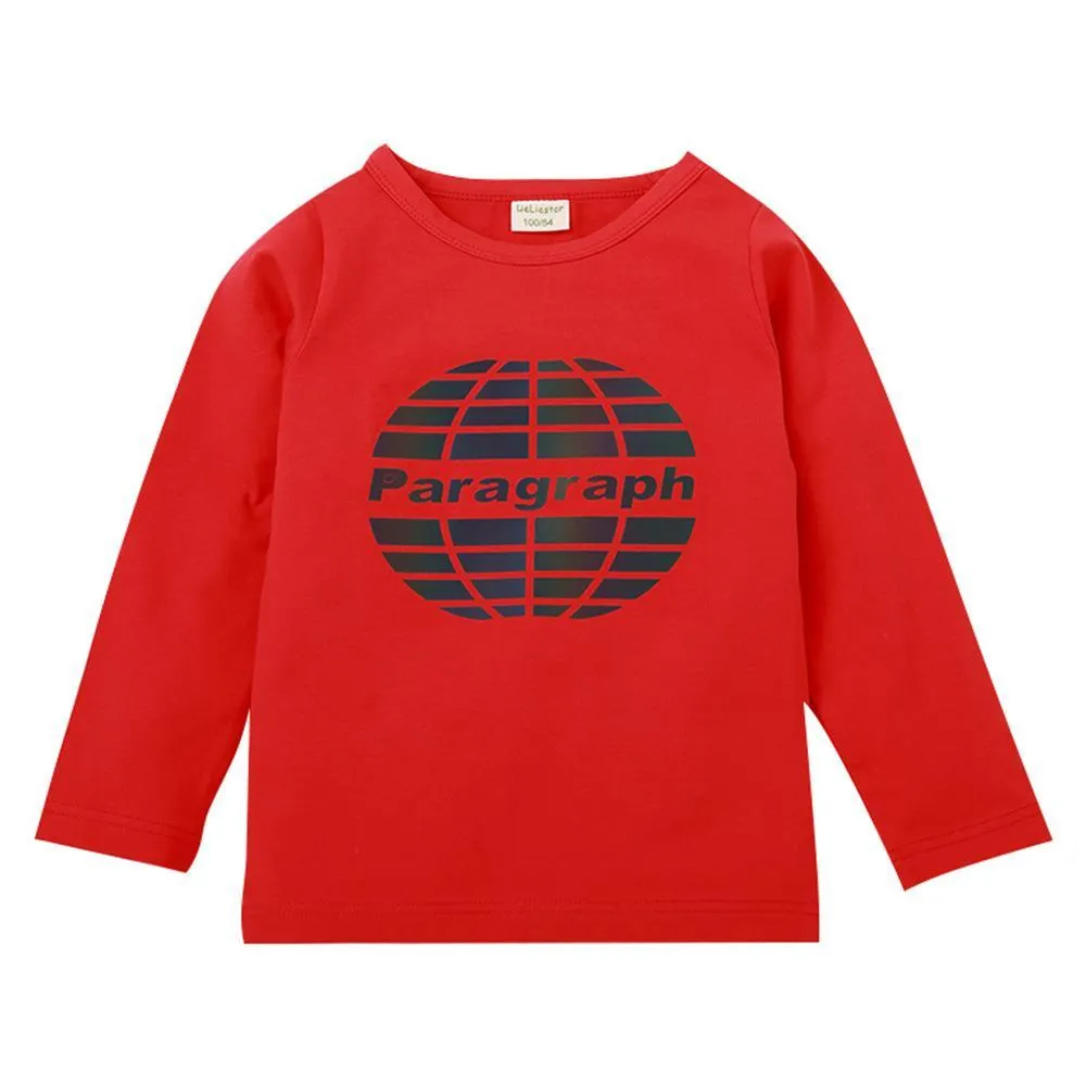 Unisex Cartoon Printed Long Sleeve T-shirts Wholesale