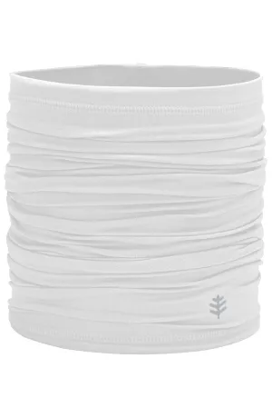 Unisex La Plata UV Neck Gaiter | White