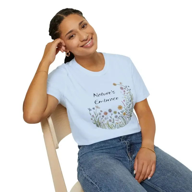 Unisex Softstyle Wildflower Tee Style Meets Comfort