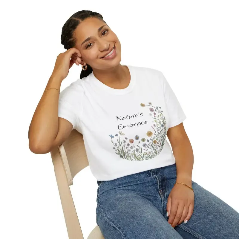 Unisex Softstyle Wildflower Tee Style Meets Comfort