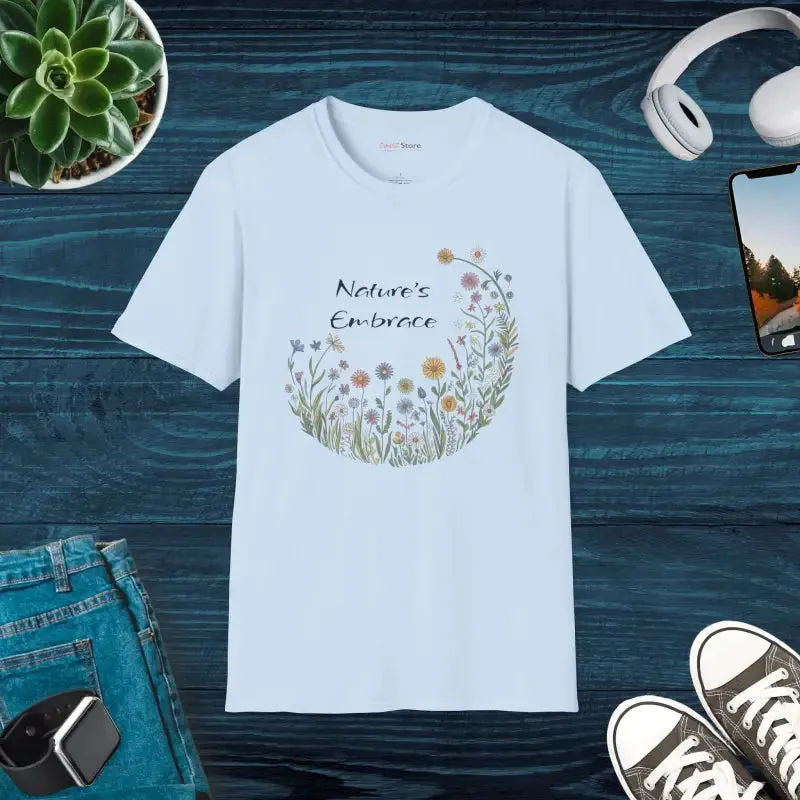 Unisex Softstyle Wildflower Tee Style Meets Comfort