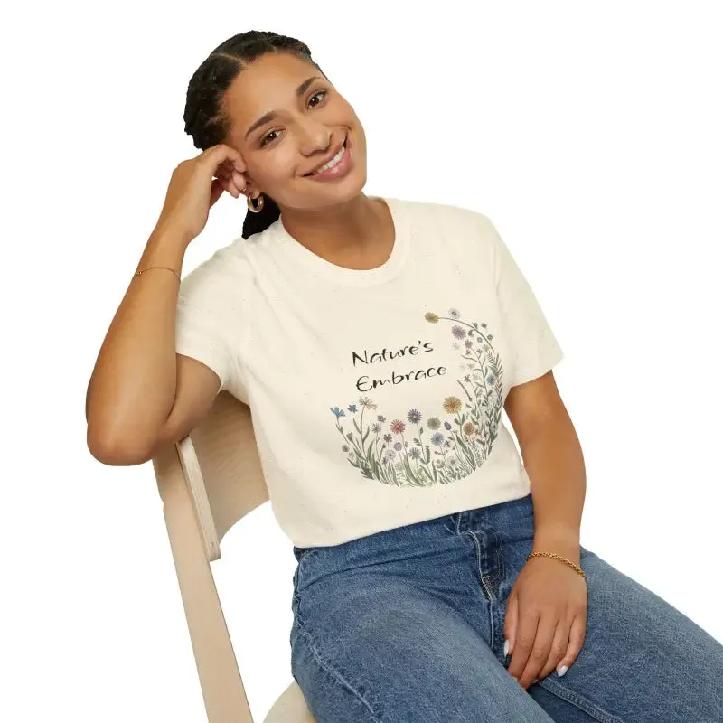 Unisex Softstyle Wildflower Tee Style Meets Comfort