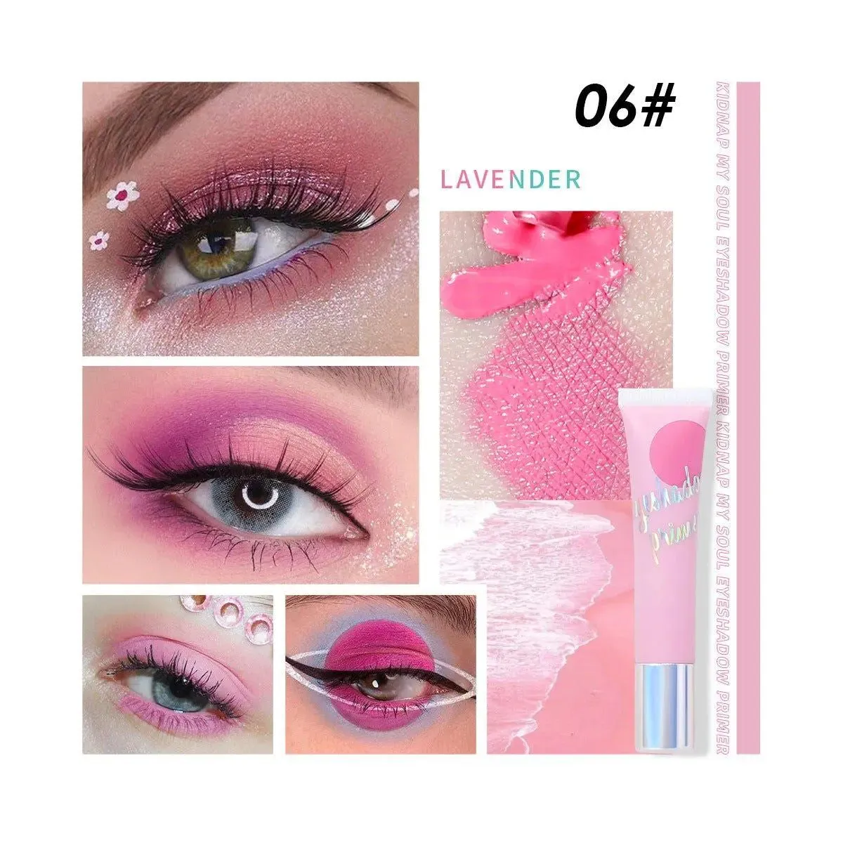 Vibrant Eyeshadow Base Primer for Flawless All-Day Wear