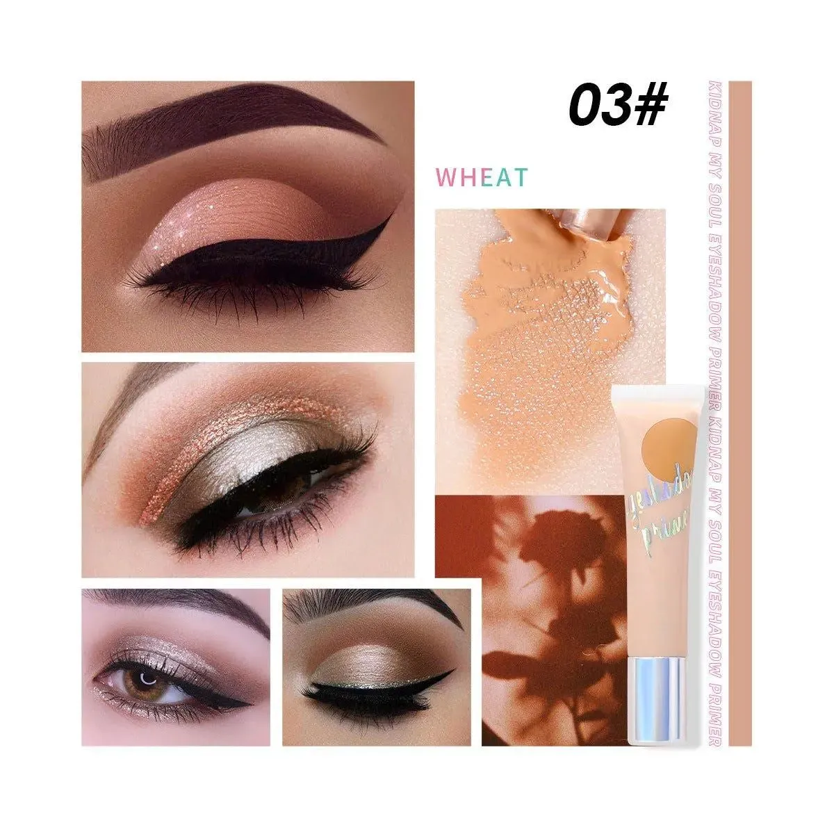Vibrant Eyeshadow Base Primer for Flawless All-Day Wear