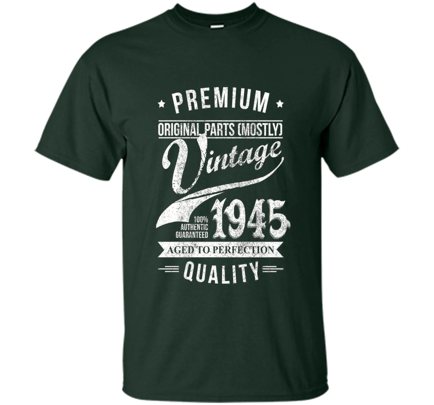 Vintage 1945 T-Shirt. Birthday Gift For 71 Years old.