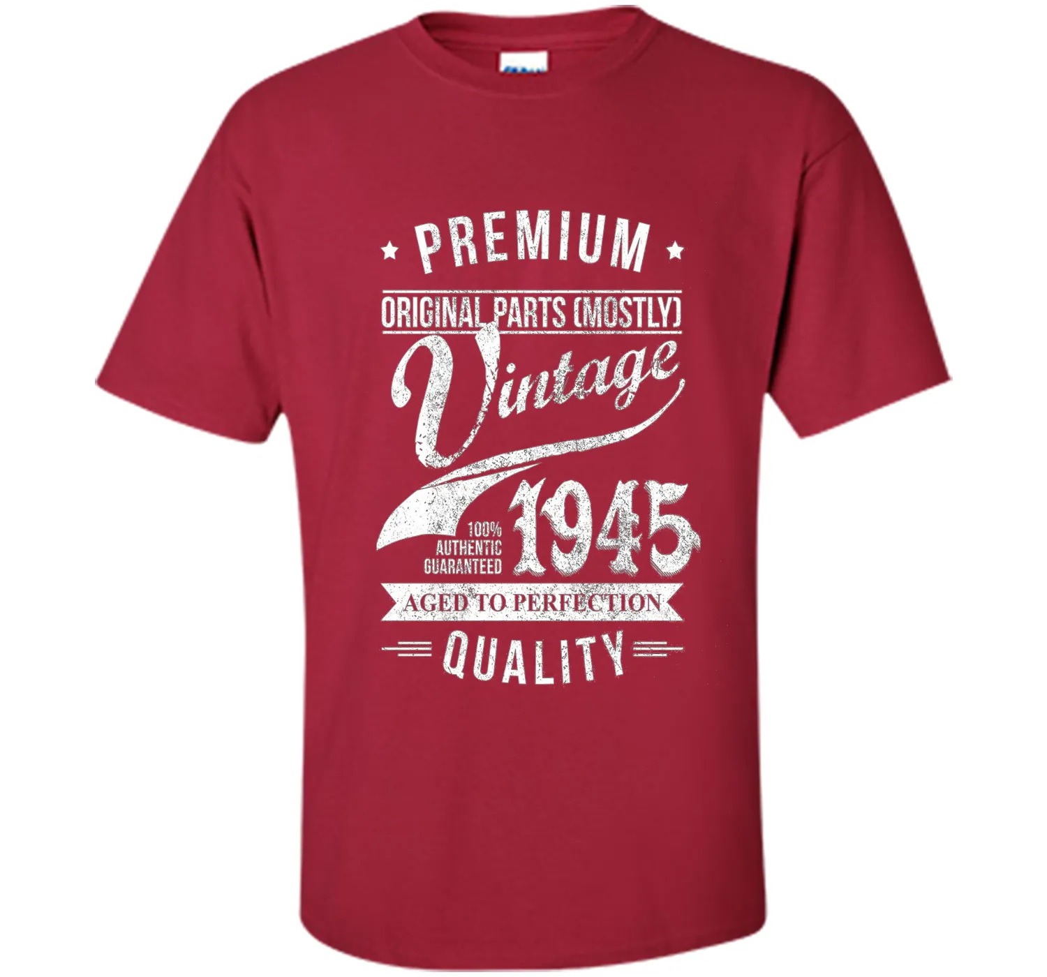 Vintage 1945 T-Shirt. Birthday Gift For 71 Years old.