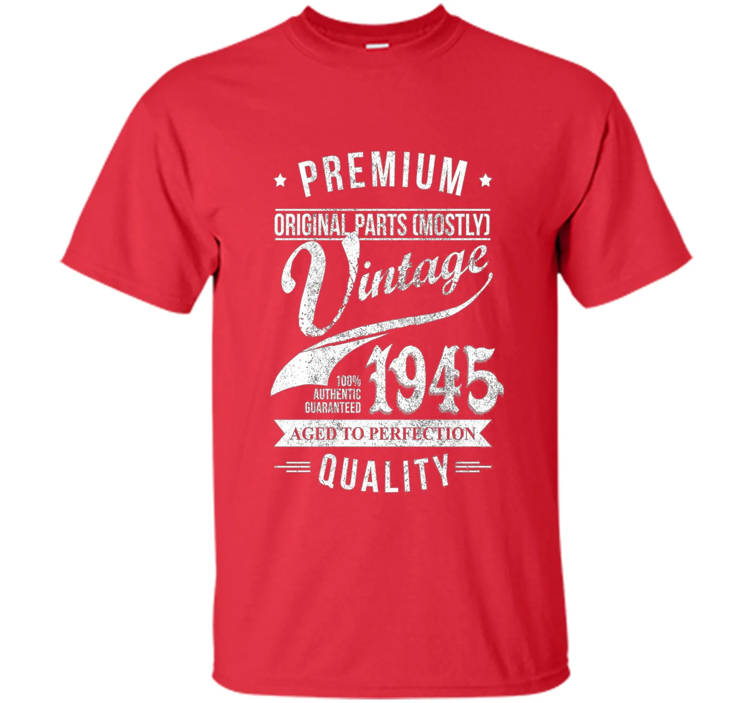 Vintage 1945 T-Shirt. Birthday Gift For 71 Years old.