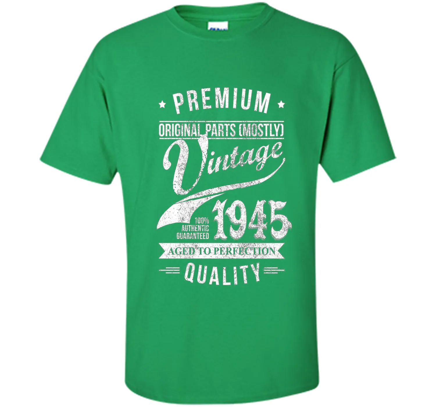 Vintage 1945 T-Shirt. Birthday Gift For 71 Years old.