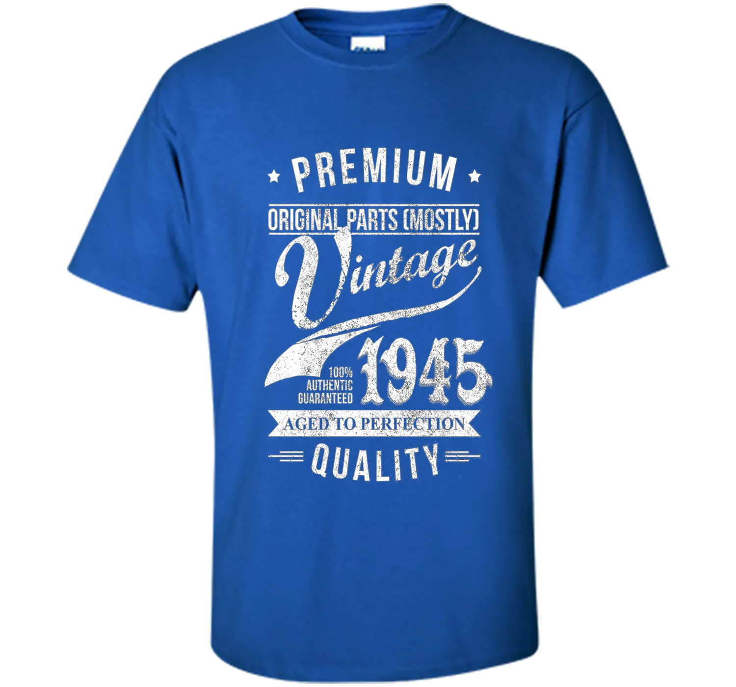 Vintage 1945 T-Shirt. Birthday Gift For 71 Years old.