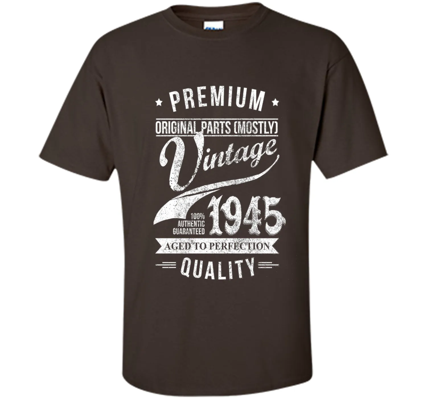 Vintage 1945 T-Shirt. Birthday Gift For 71 Years old.