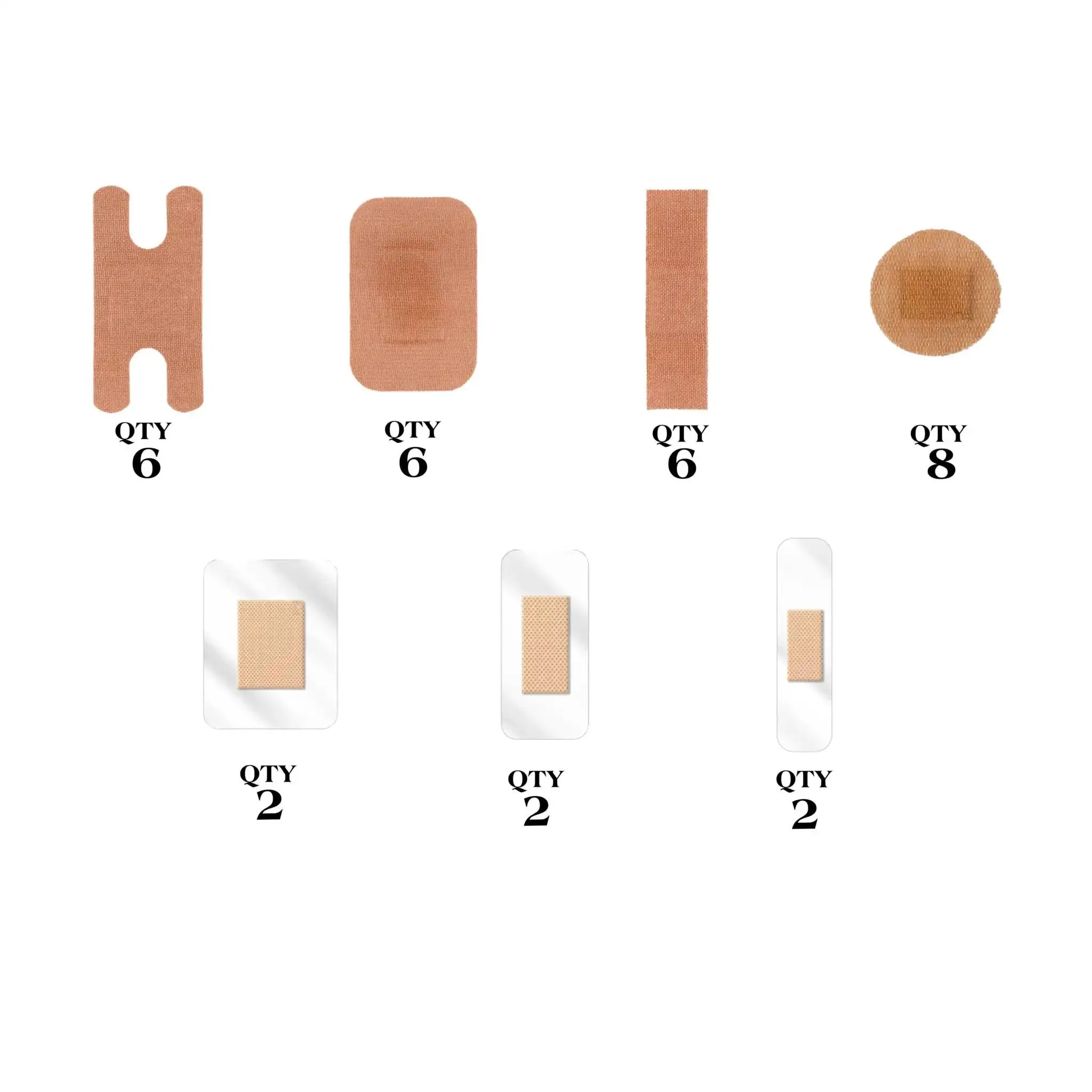 Waterproof Bandages, Cruise Essentials Refill Kit | Deluxe | Waterproof Bandages