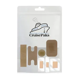 Waterproof Bandages, Cruise Essentials Refill Kit | Deluxe | Waterproof Bandages