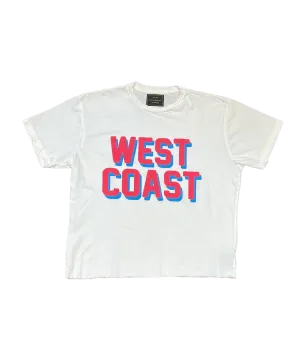 West Coast Tee in Antique White