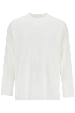 white cotton t-shirt with graphic print JM3234 WHITE