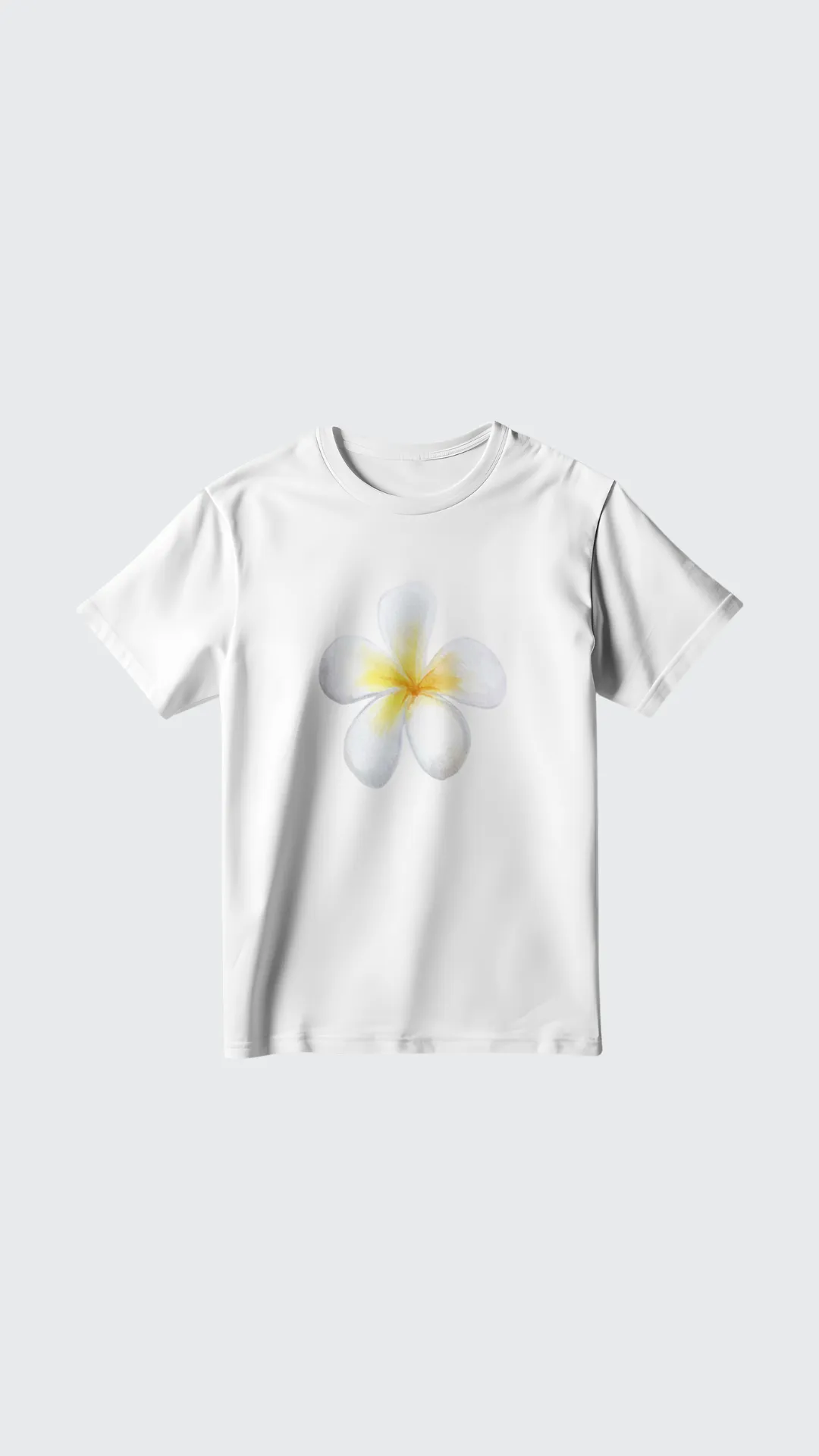 White Lily Flower Graphic T-shirt Tee for Women