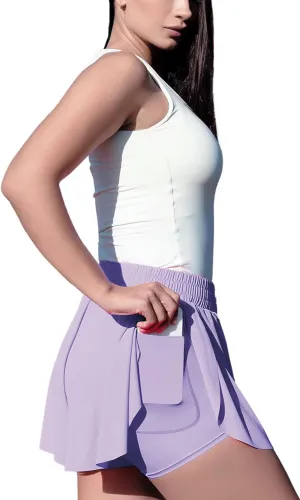 Women Flowy Shorts Butterfly Skirt 0-18