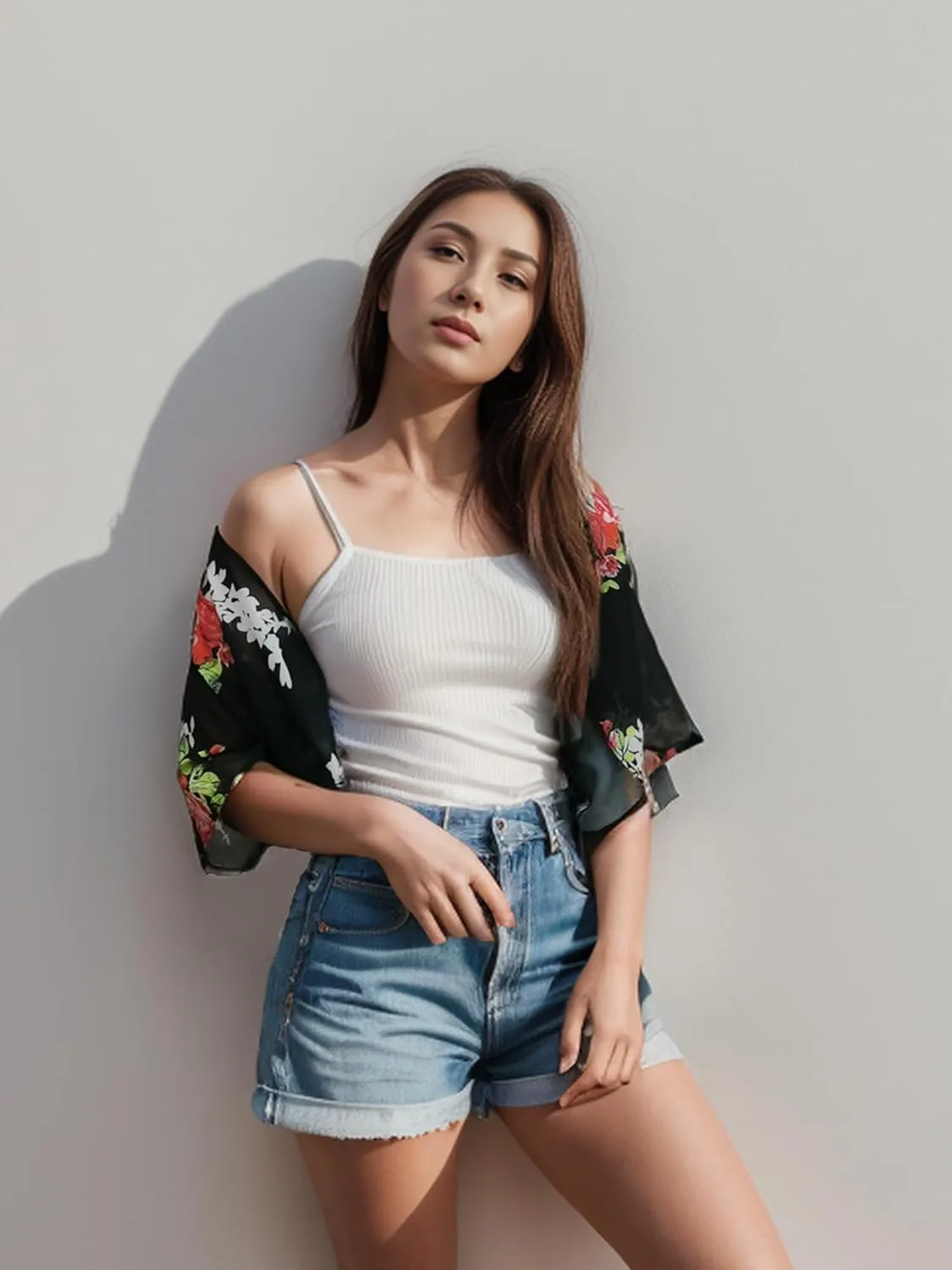 Women Shrug Chiffon Cropped Cardigans Short Sleeve Open Front Bolero for Evening Dresses