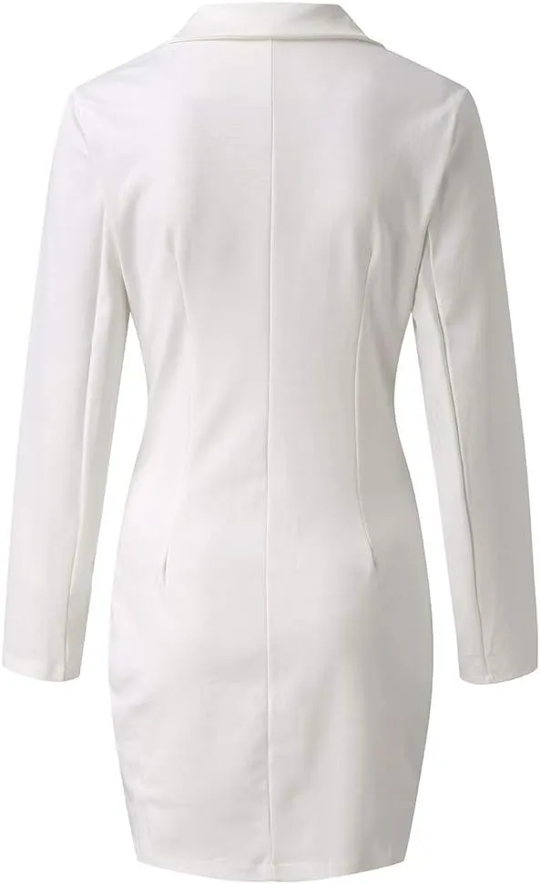 Womens Blazer Open Front Sexy Elegant Formal Suit Jackets Dress for Work Office Business Coat Foreign Jackets