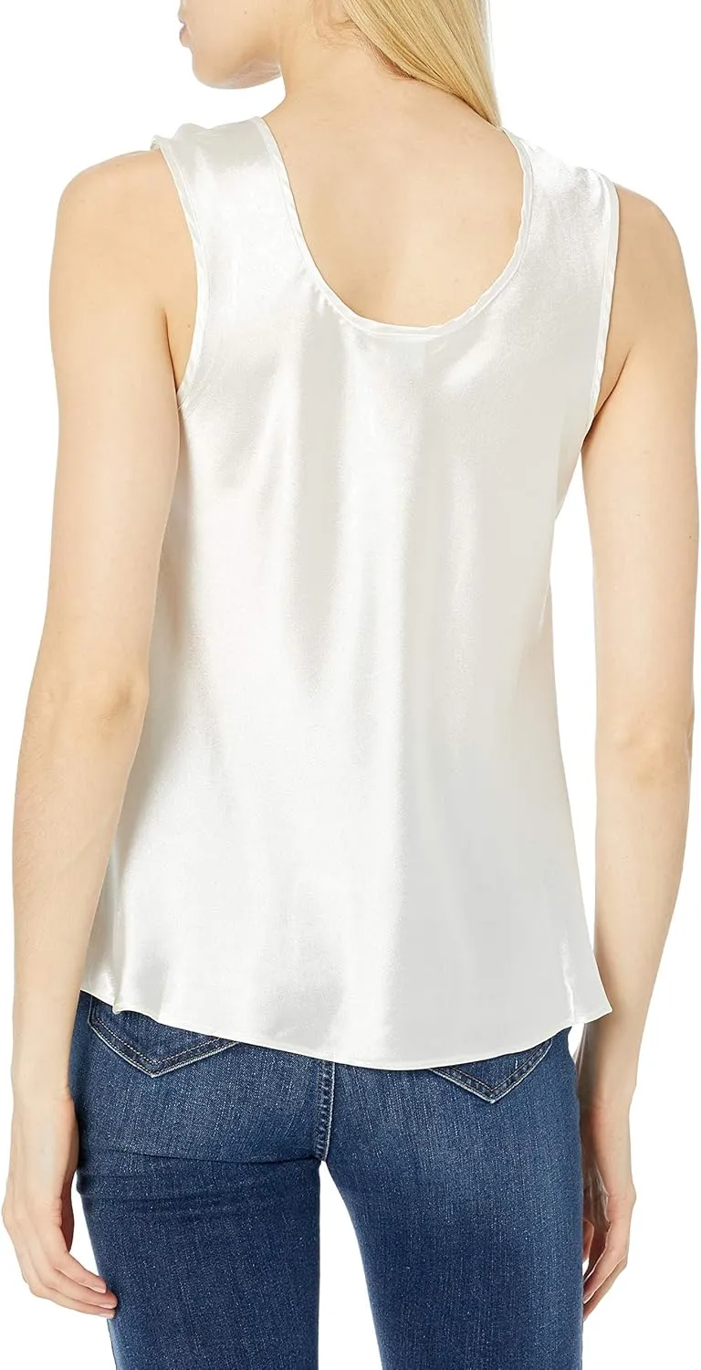 Women's Charmeuse Camisole with Medallion Lace