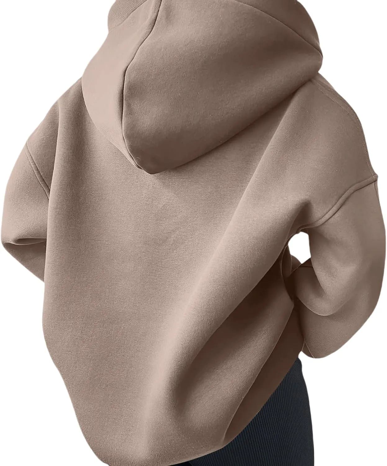Women's Oversized Hoodies V Neck Sweatshirts Long Sleeve Pullover Casual Fall Teen Girls Preppy Trendy Clothes