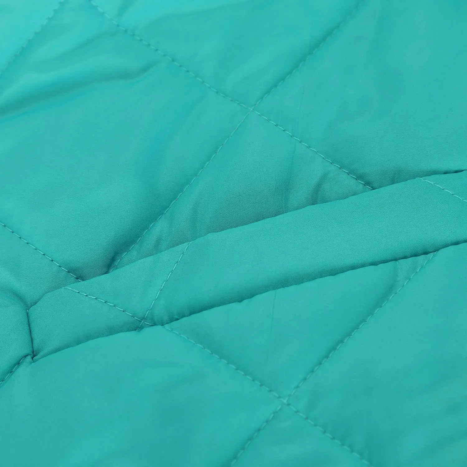 Women's Stand Collar Lightweight Quilted Jacket Fall Winter Cotton Padded Puffer Jacket Oversized Zip Up Outwear Coat