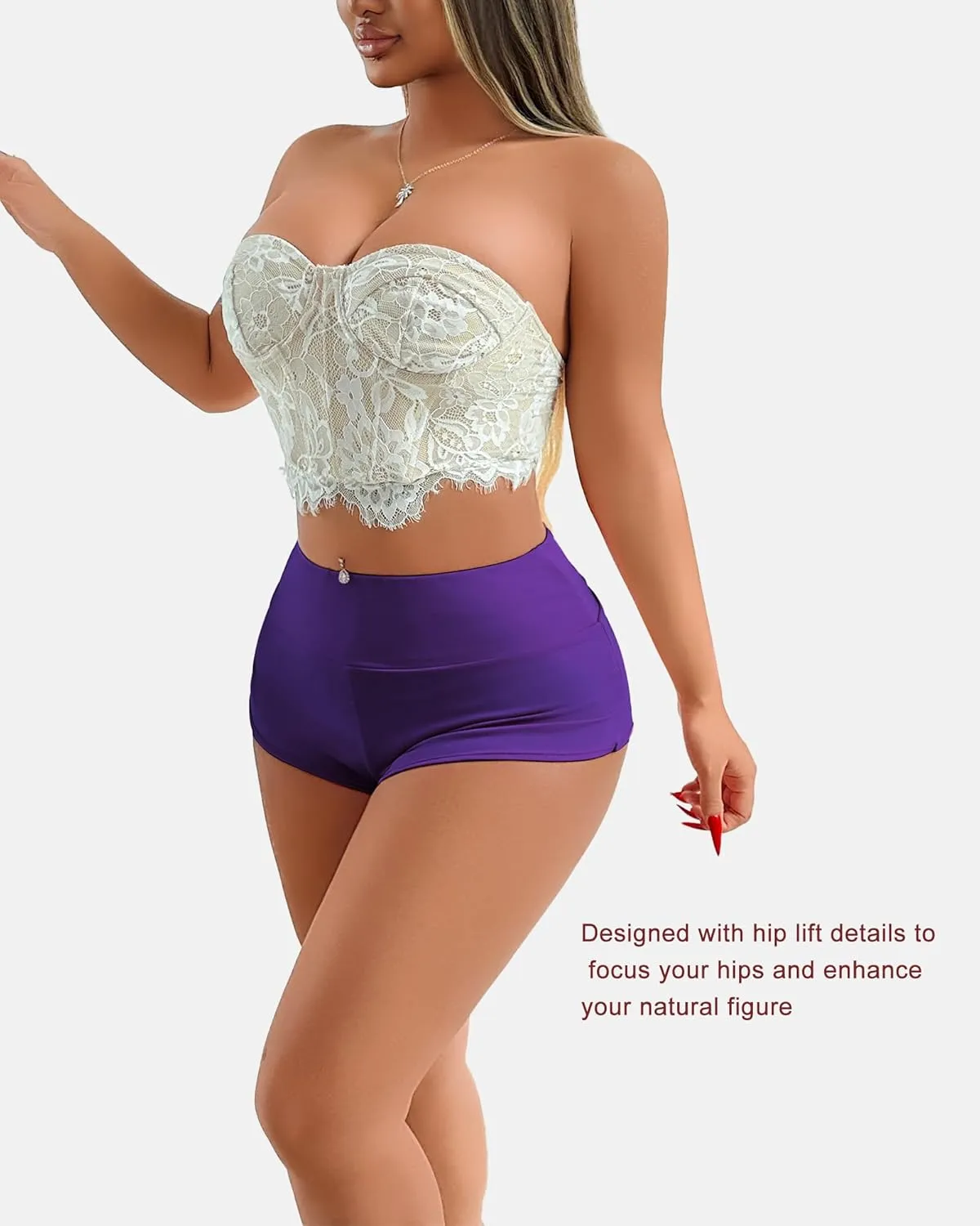 Women's Yoga Shorts Booty Butt Lifting Scrunch Shorts Sexy High Waisted Pole Dance Workout Gym Active Hot Pants Rave Outfits