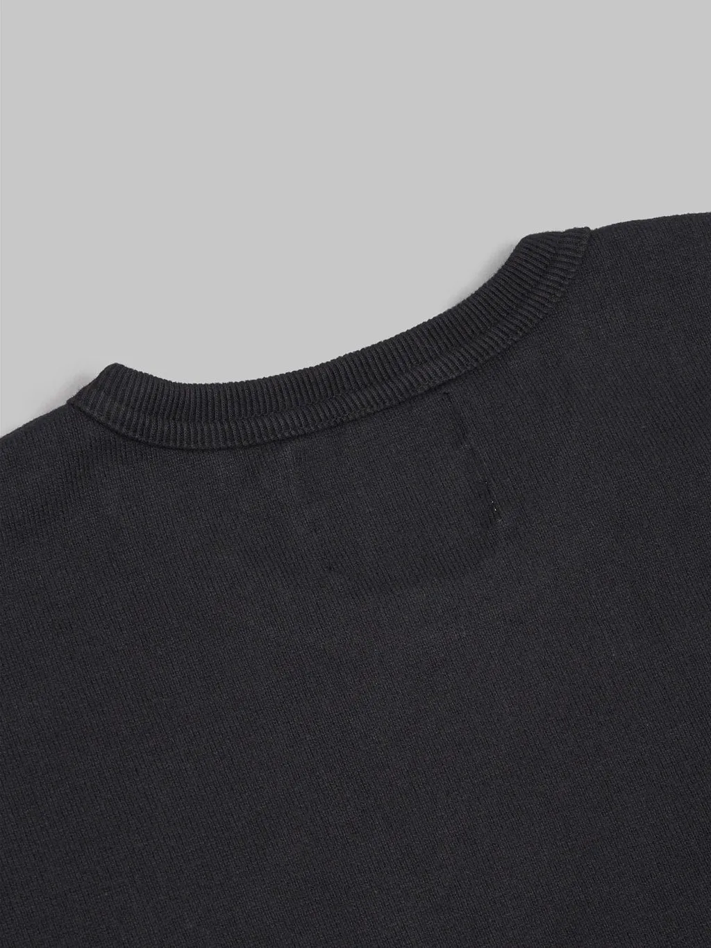 Wonder Looper Double Heavyweight Crewneck T-Shirt Black