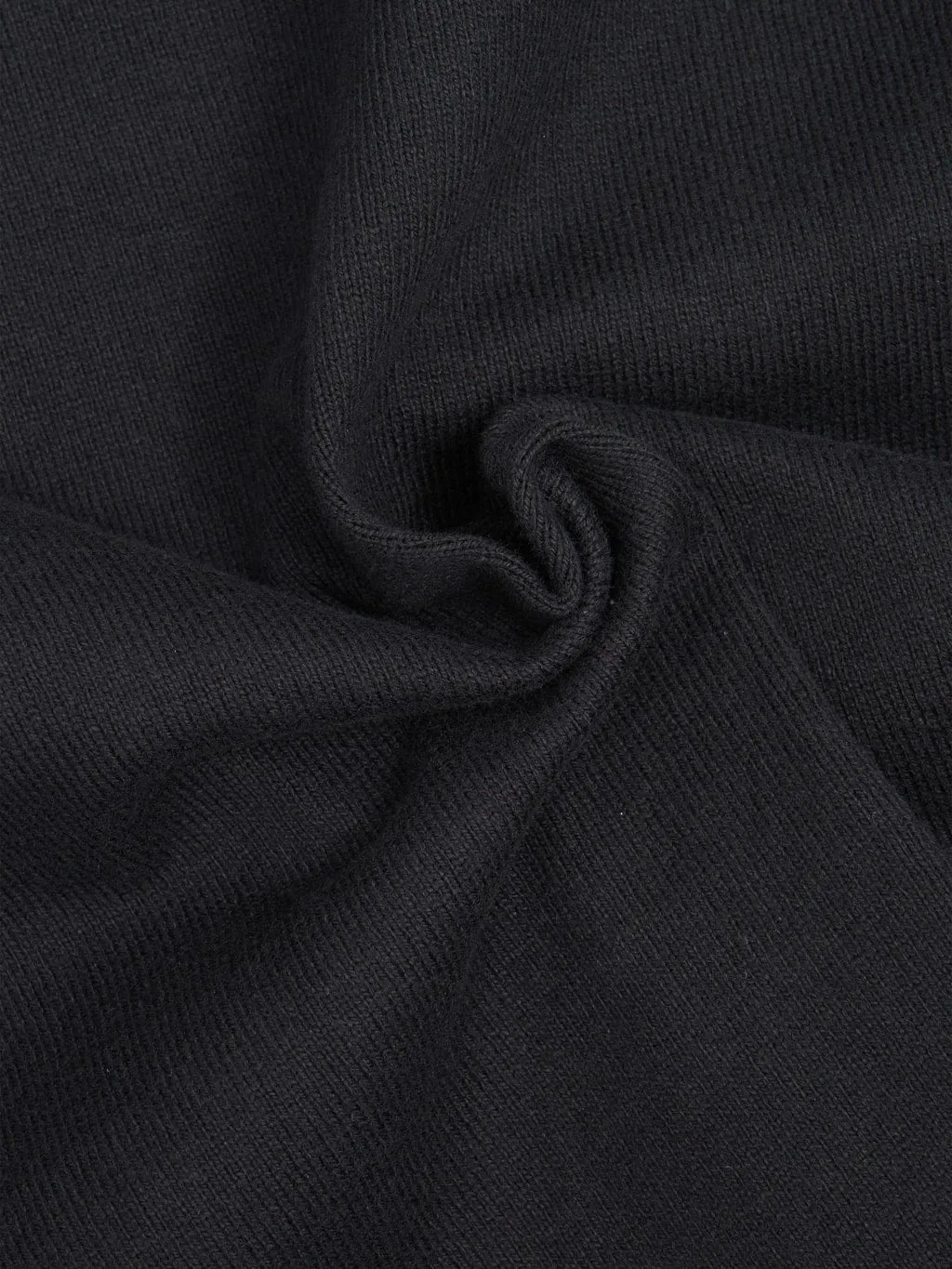 Wonder Looper Double Heavyweight Crewneck T-Shirt Black