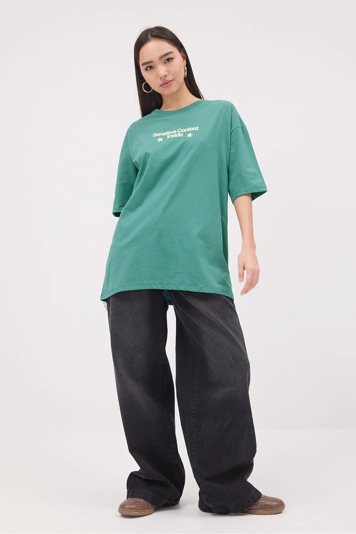 Written Oversize T-shirt