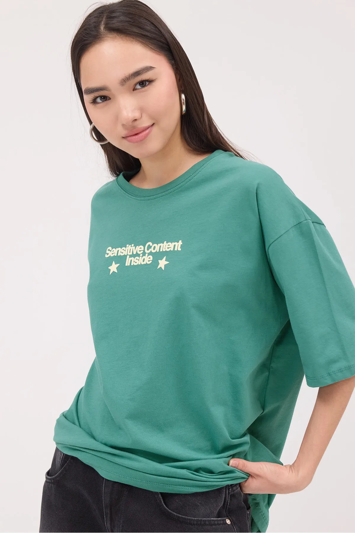 Written Oversize T-shirt