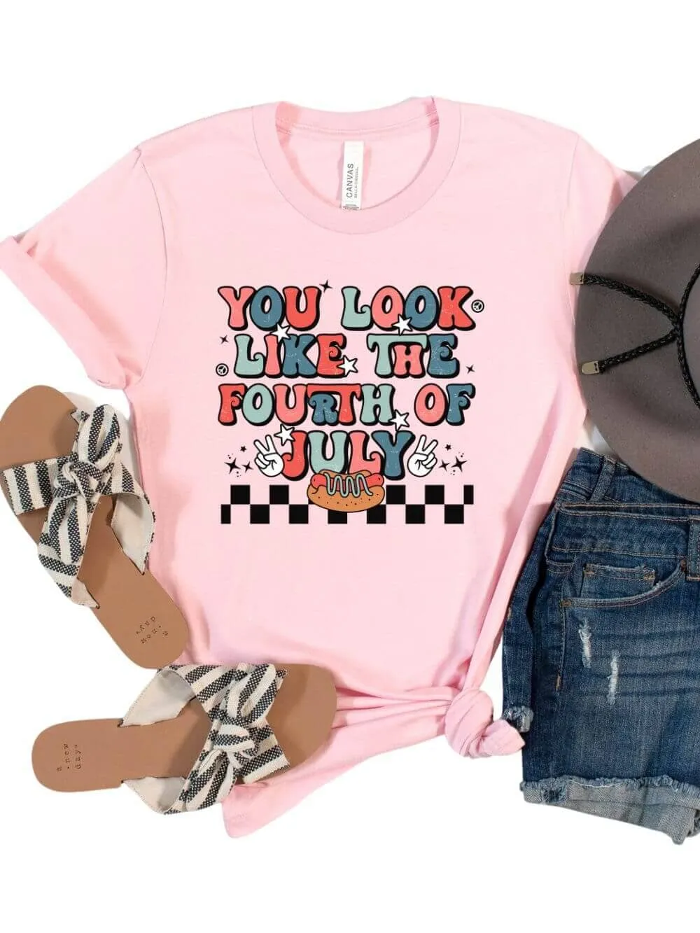 You Look Like the Fourth of July Patriotic T-Shirt